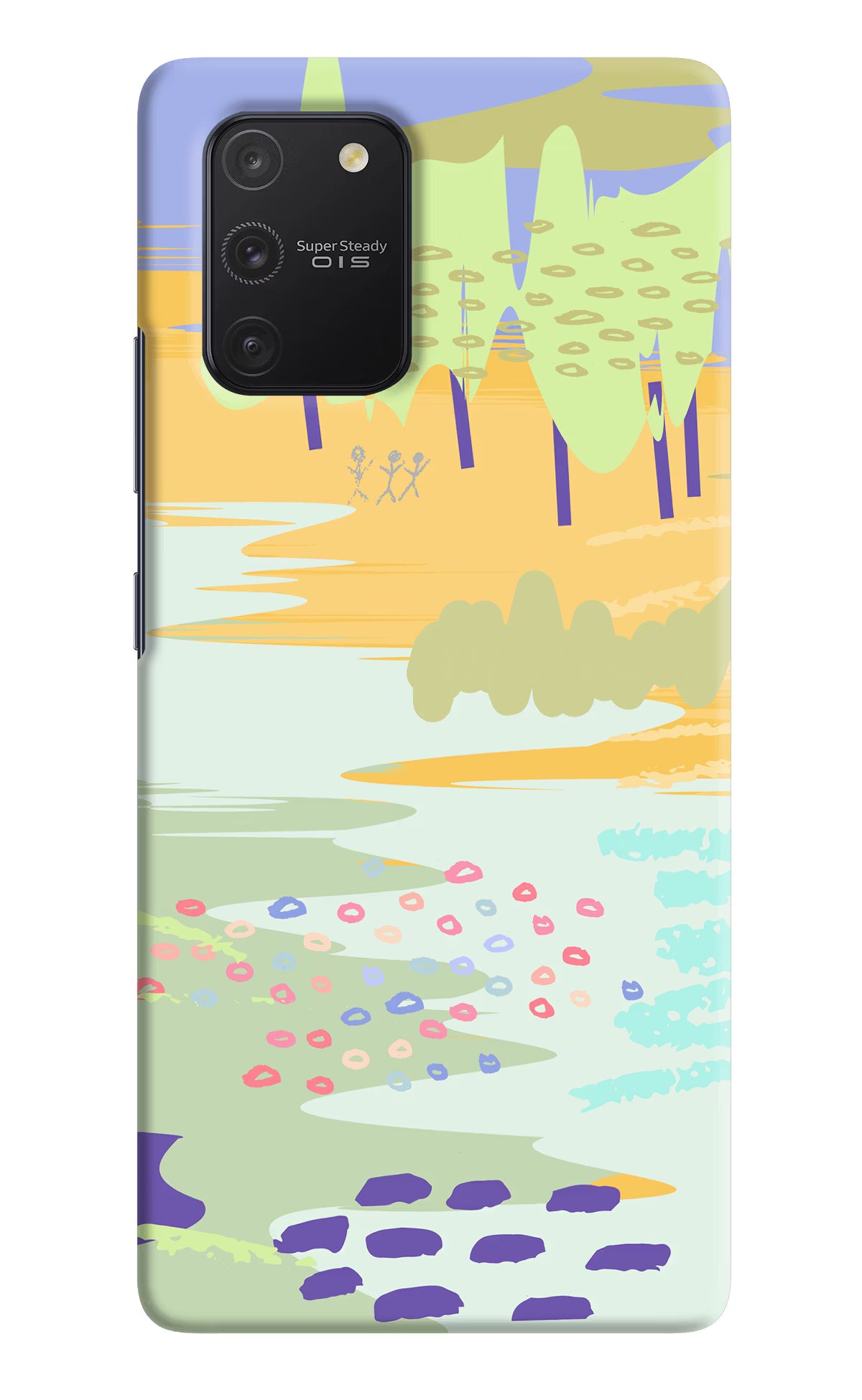 Scenery Samsung S10 Lite Hard Case Back Cover by Casekaro