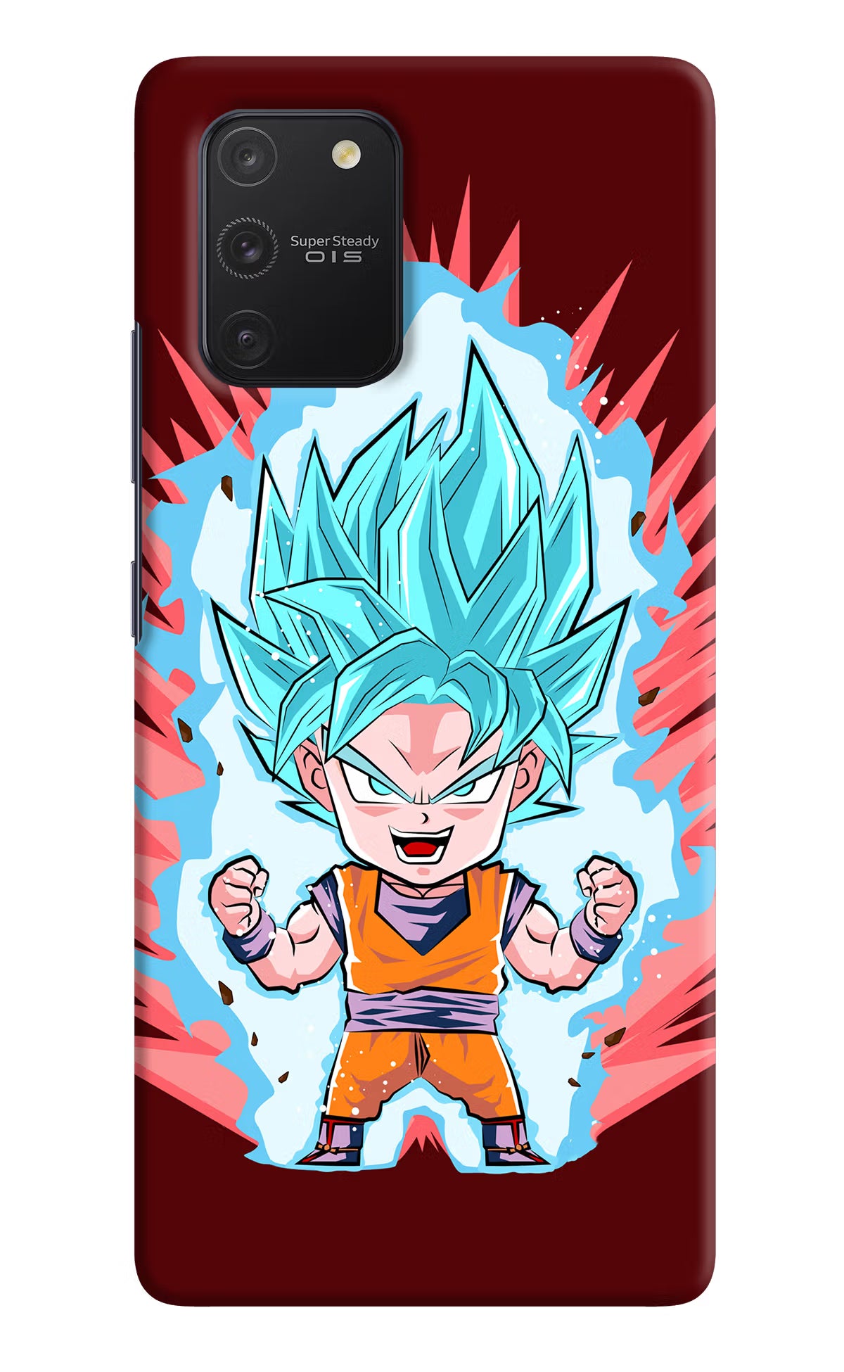 Goku Little Samsung S10 Lite Hard Case Back Cover by Casekaro