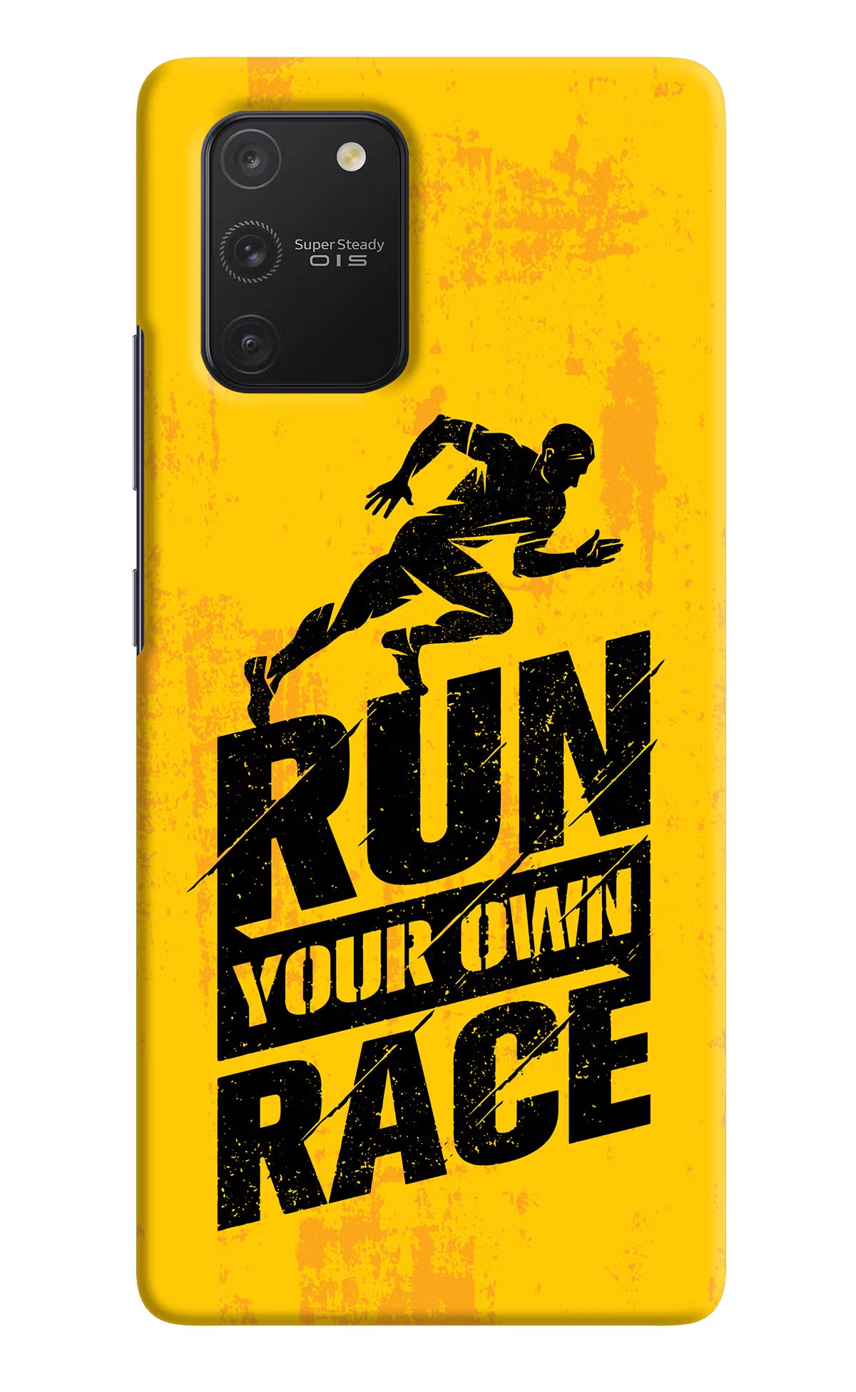 Run Your Own Race Samsung S10 Lite Hard Case Back Cover by Casekaro