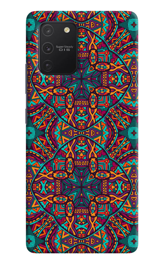 Colour Mandala Samsung S10 Lite Hard Case Back Cover by Casekaro