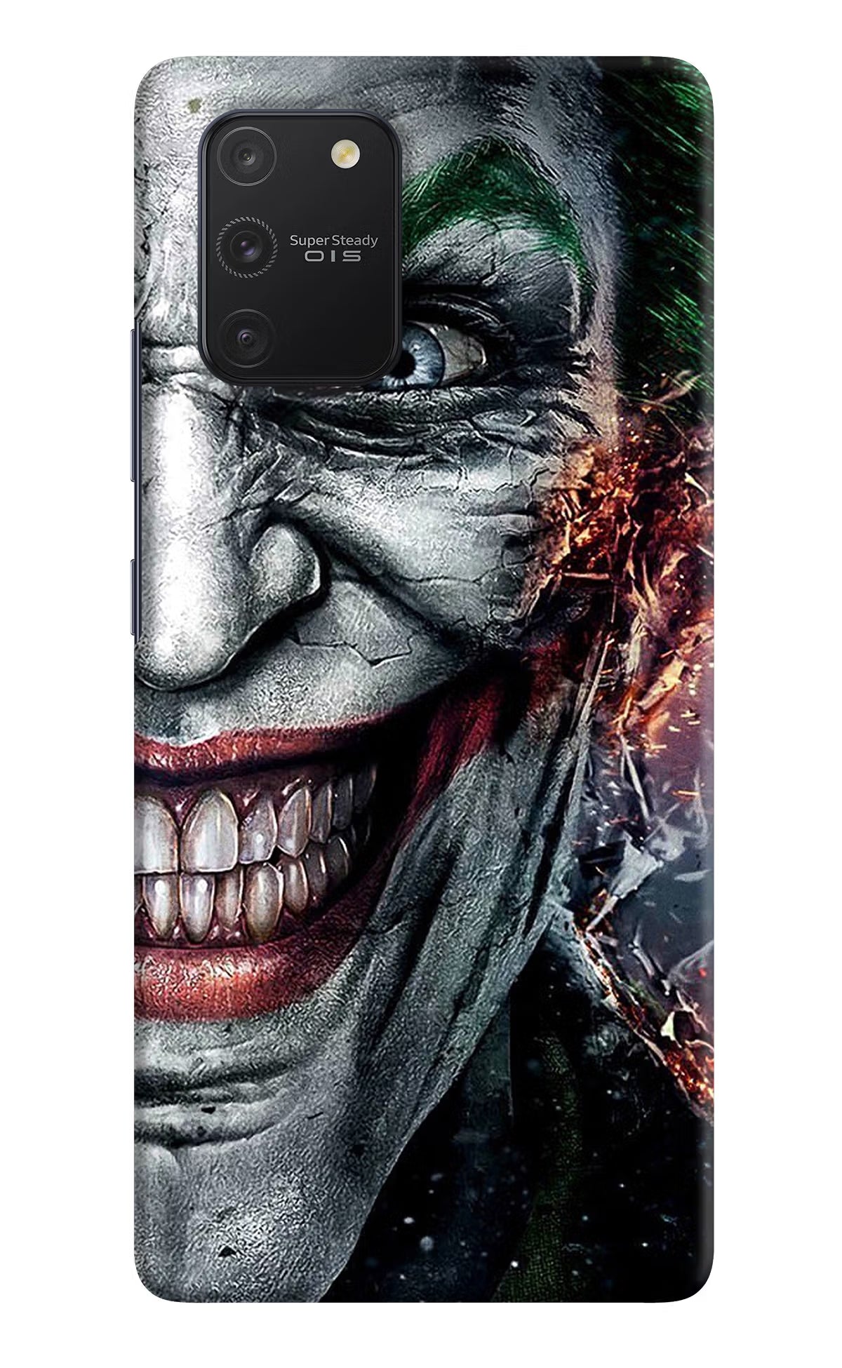 Joker Cam Samsung S10 Lite Hard Case Back Cover by Casekaro