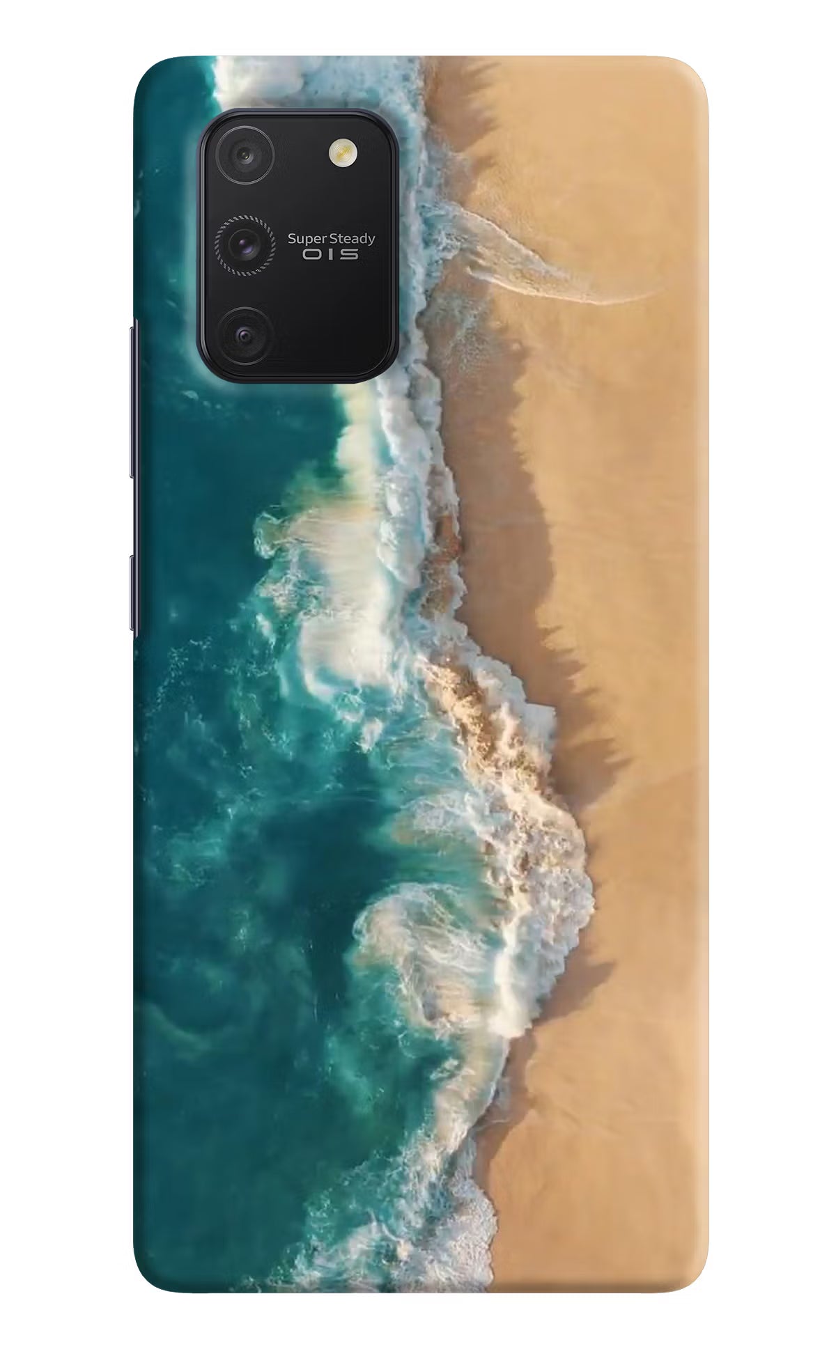 Ocean Beach Samsung S10 Lite Hard Case Back Cover by Casekaro