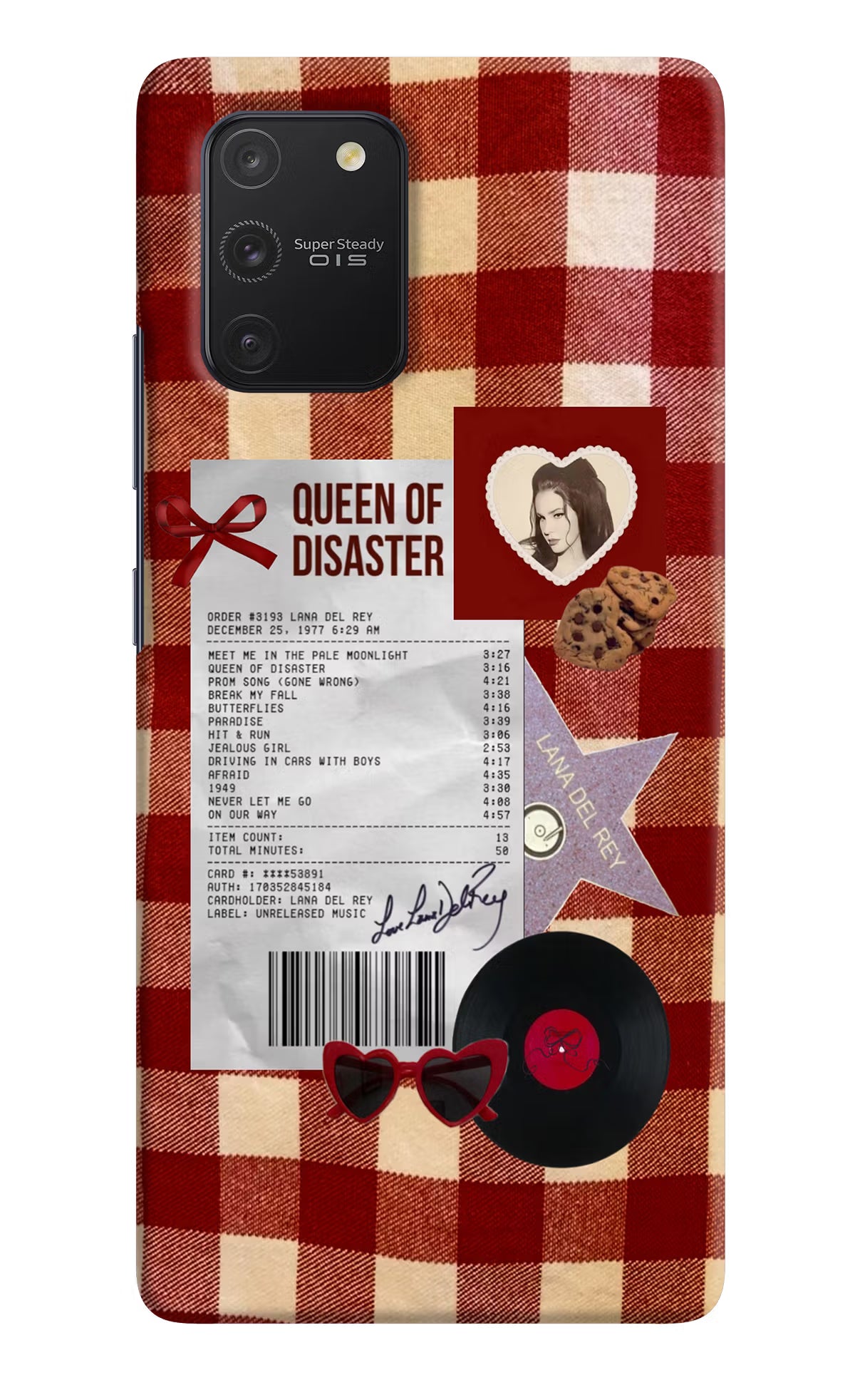 Queen of Disaster Samsung S10 Lite Back Cover