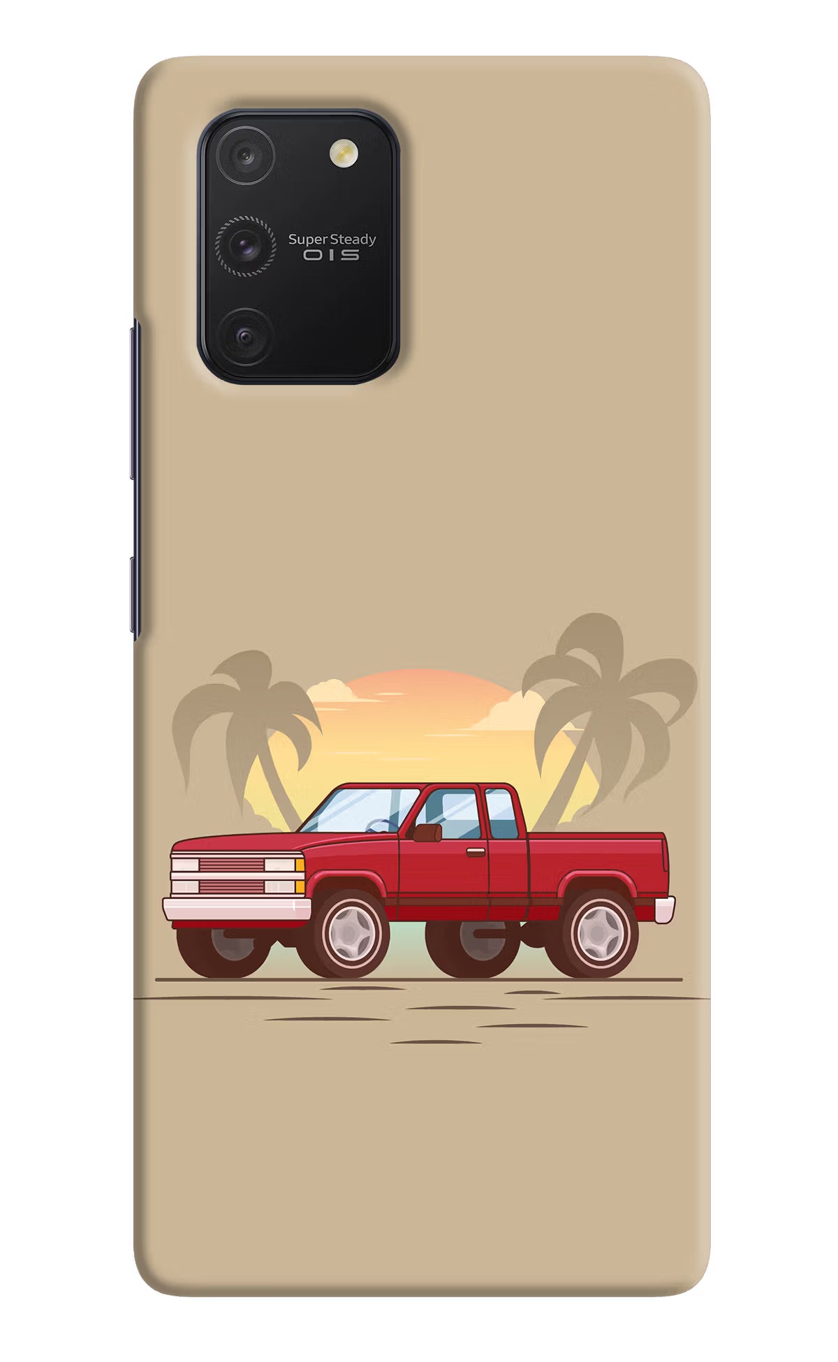Desert Classic Drive Samsung S10 Lite Hard Case Back Cover by Casekaro