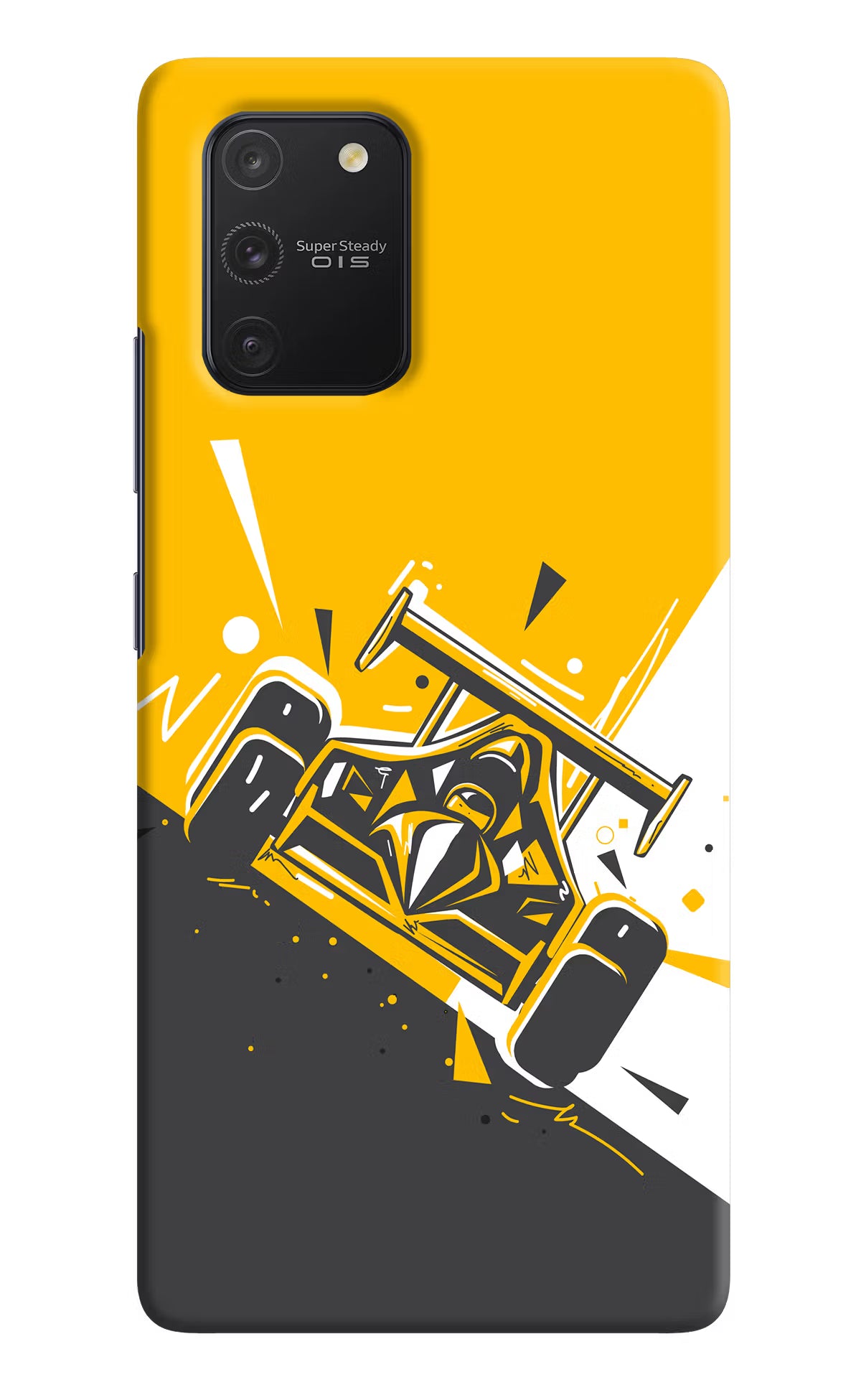 Track King Samsung S10 Lite Hard Case Back Cover by Casekaro