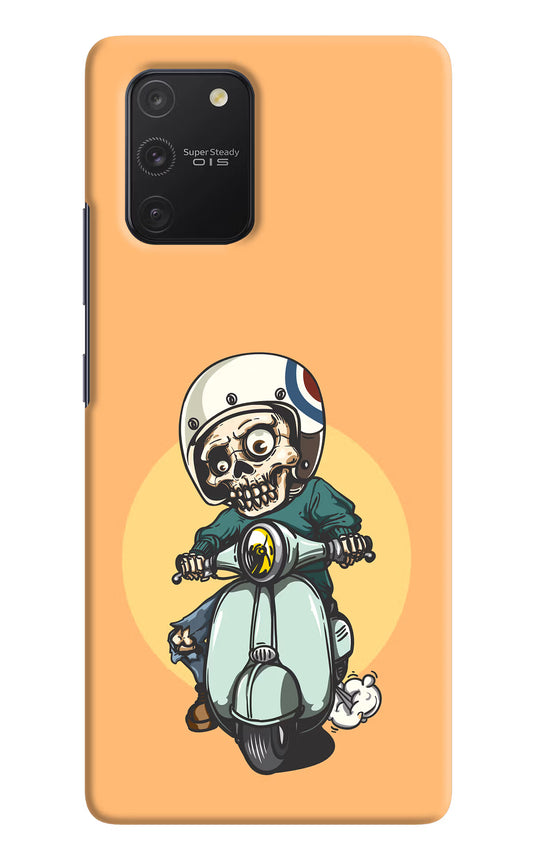 Undead Biker Samsung S10 Lite Hard Case Back Cover by Casekaro