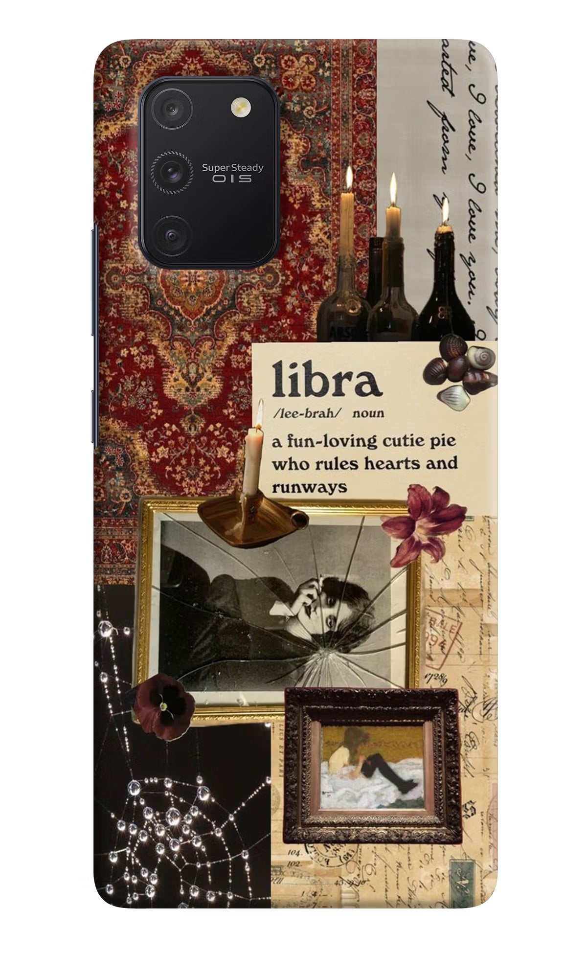 Libra Zodiac Samsung S10 Lite Hard Case Back Cover by Casekaro
