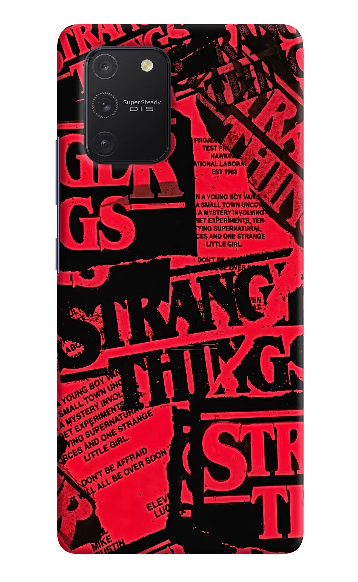 Ordinary Things Samsung S10 Lite Hard Case Back Cover by Casekaro