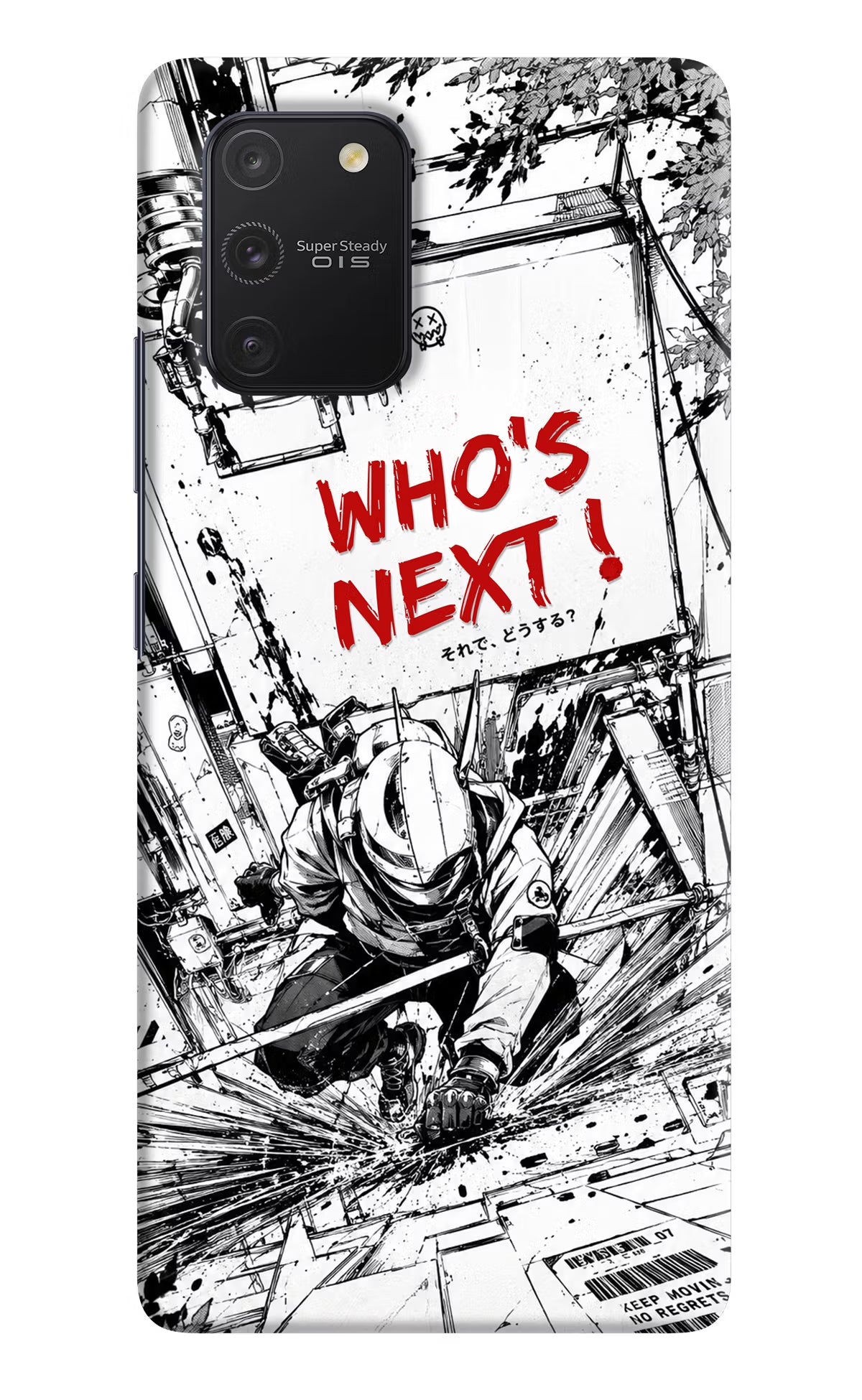 Who's Next Samsung S10 Lite Hard Case Back Cover by Casekaro