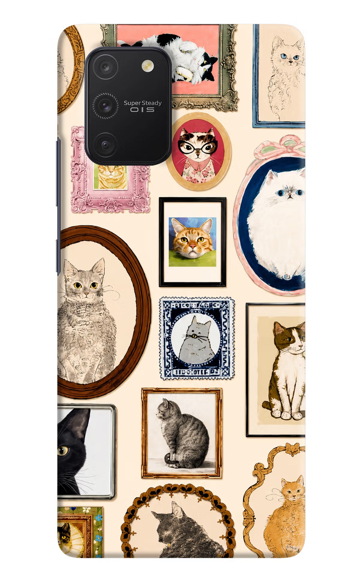 Mirror Cats Samsung S10 Lite Back Cover