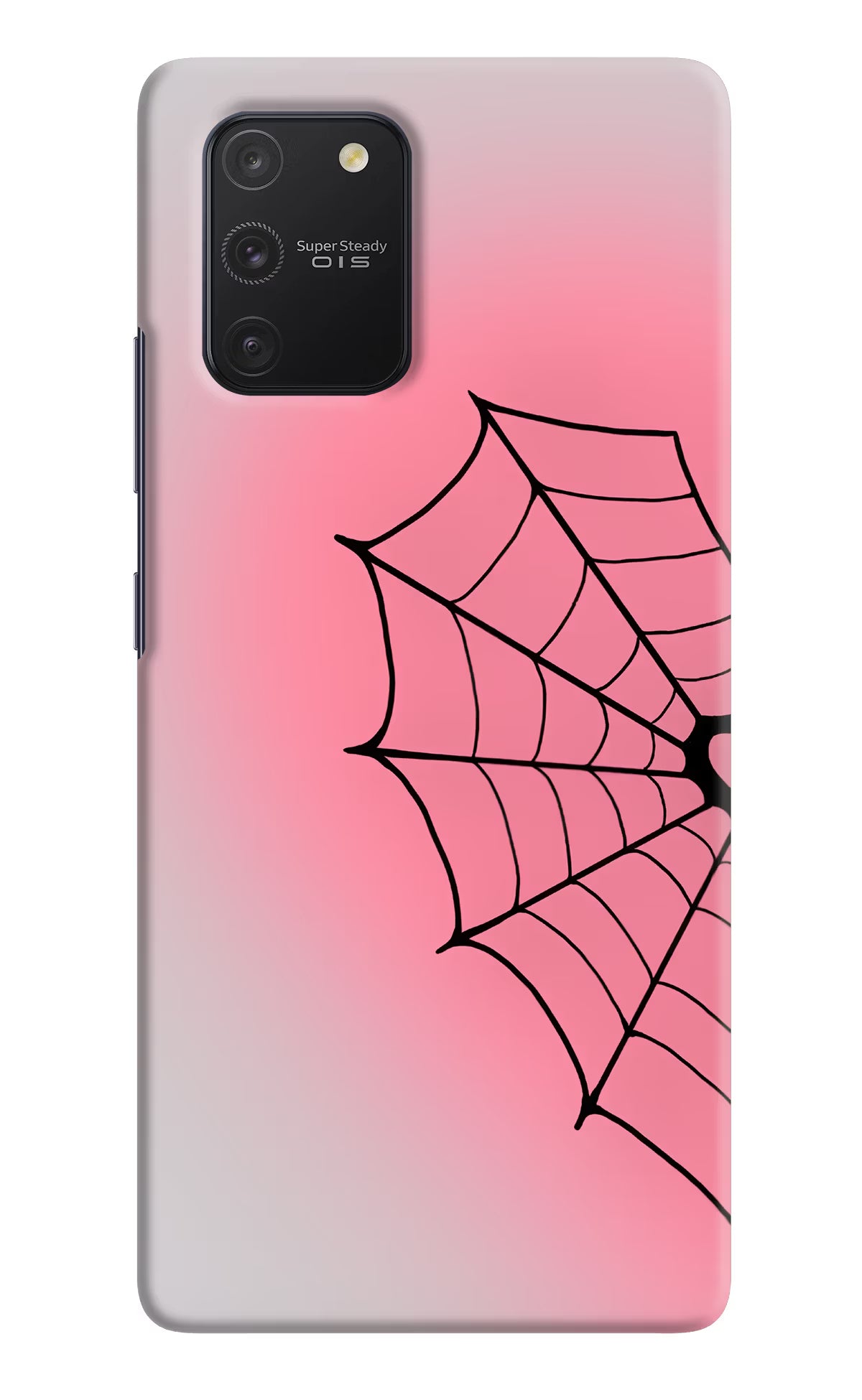 Pink Web Samsung S10 Lite Back Cover