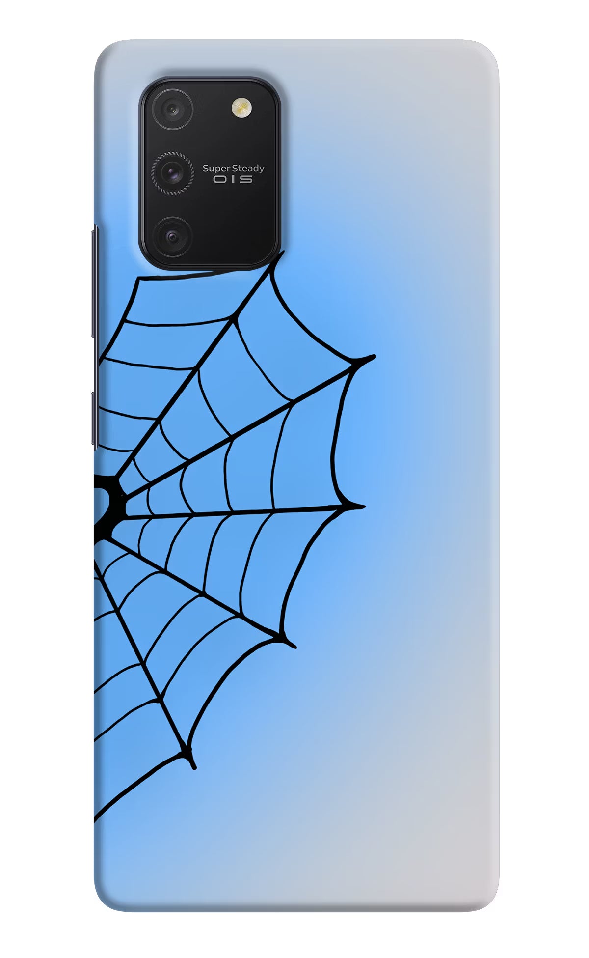 Blue Web Samsung S10 Lite Back Cover