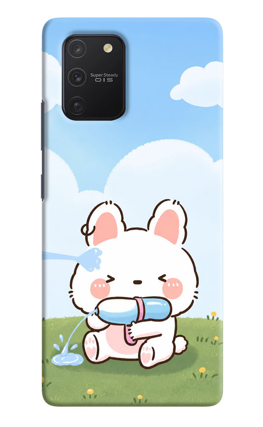 Bunny Treat Samsung S10 Lite Hard Case Back Cover by Casekaro