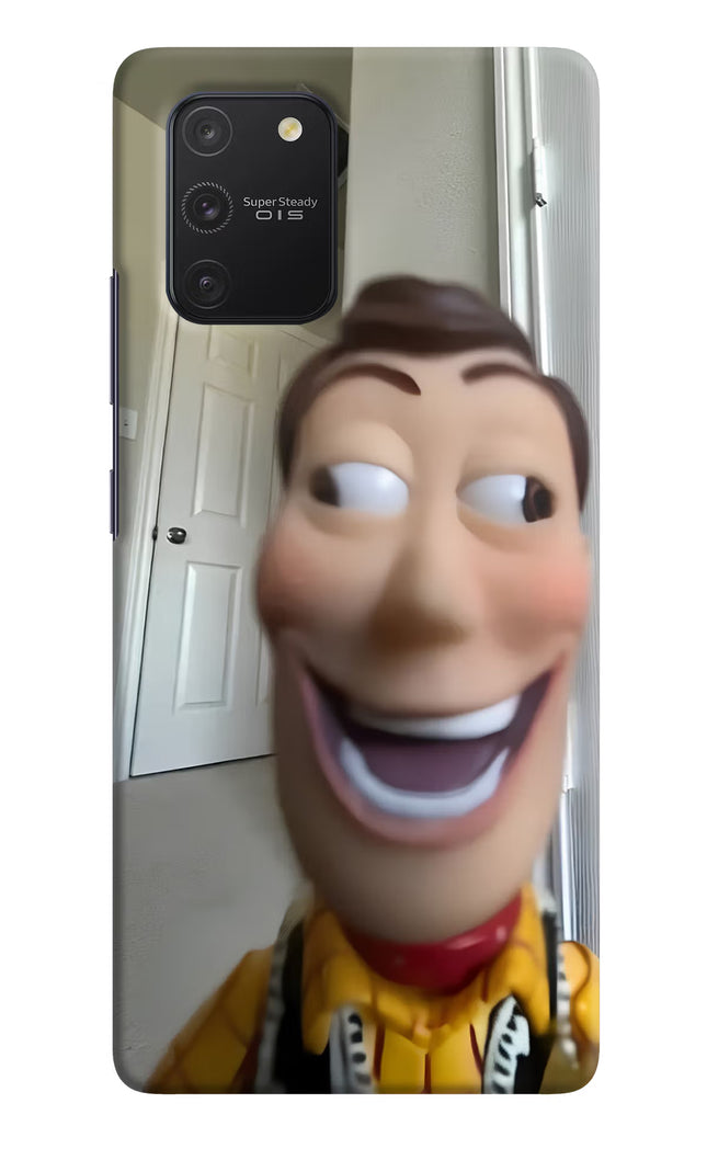 Side Eye Woody Samsung S10 Lite Hard Case Back Cover by Casekaro
