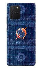 Koi Blue Samsung S10 Lite Back Cover