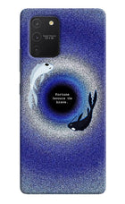 Dark Koi Samsung S10 Lite Back Cover