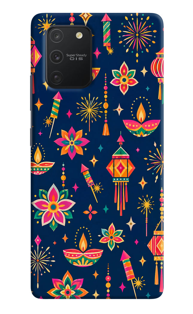 Festive Pop Samsung S10 Lite Hard Case Back Cover by Casekaro