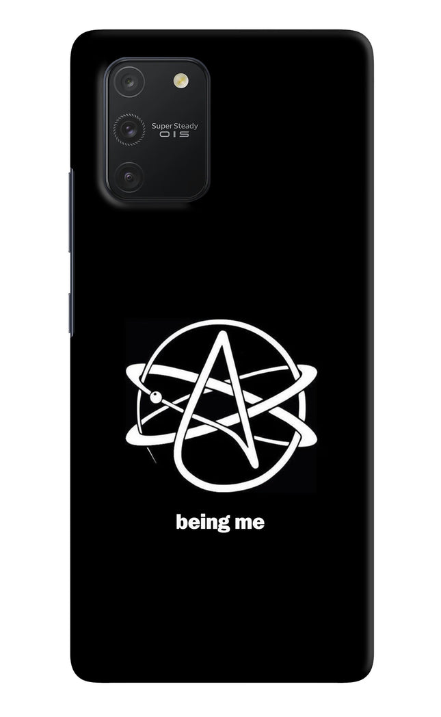 Atheist Symbol Samsung S10 Lite Hard Case Back Cover by Casekaro