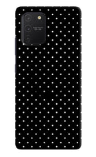 White Dots Samsung S10 Lite Pop Case by Casekaro