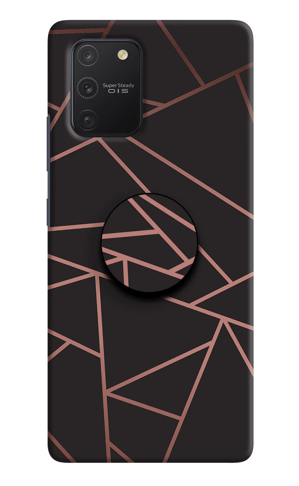 Geometric Pattern Samsung S10 Lite Pop Case by Casekaro