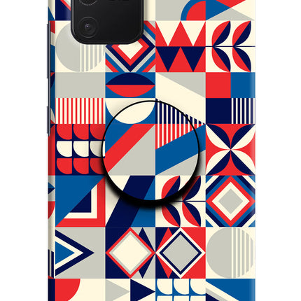 Colorful Pattern Samsung S10 Lite Pop Case by Casekaro
