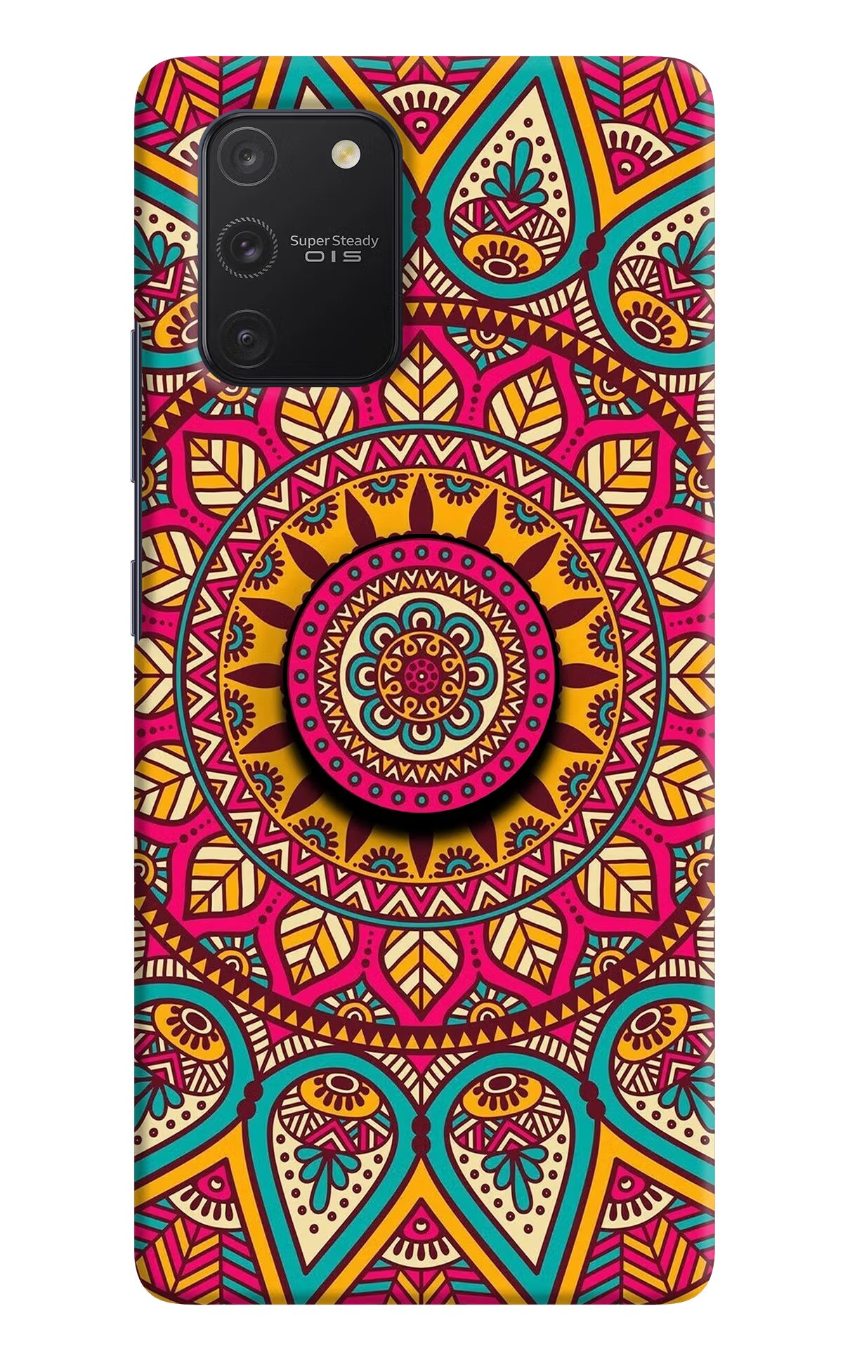 Mandala Samsung S10 Lite Pop Case by Casekaro
