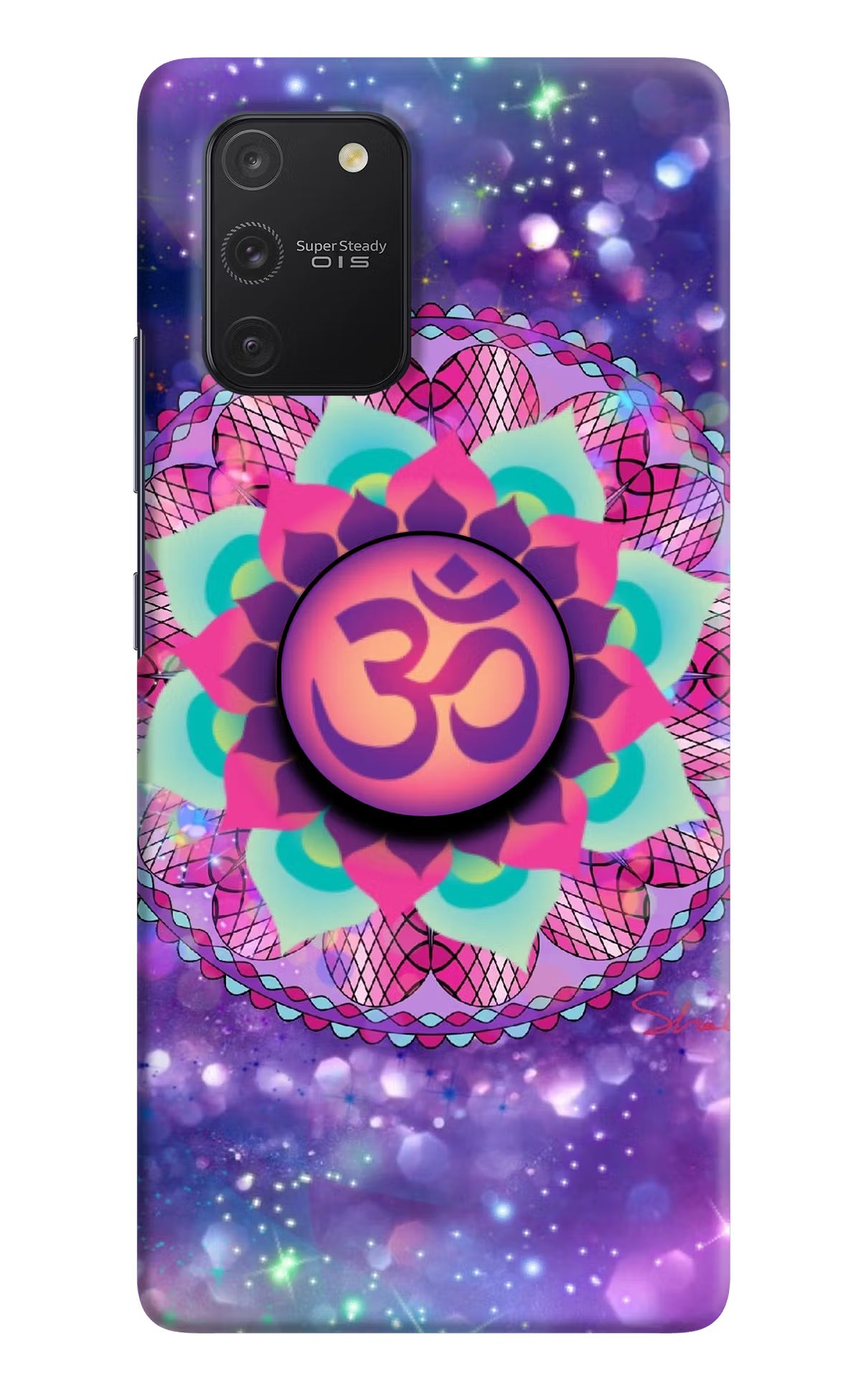 Om Purple Samsung S10 Lite Pop Case by Casekaro