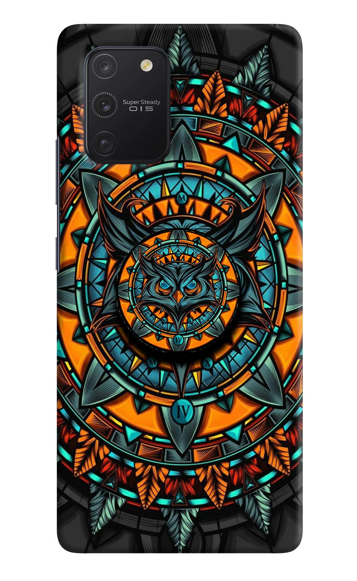 Angry Owl Samsung S10 Lite Pop Case by Casekaro