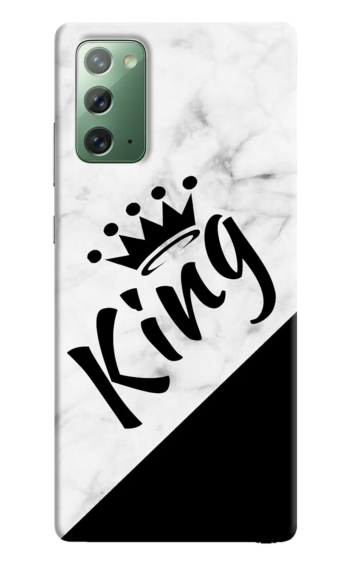 King Samsung Note 20 Hard Case Back Cover by Casekaro