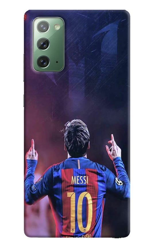 Messi Samsung Note 20 Hard Case Back Cover by Casekaro
