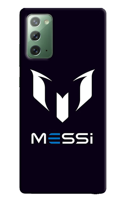 Messi Logo Samsung Note 20 Hard Case Back Cover by Casekaro