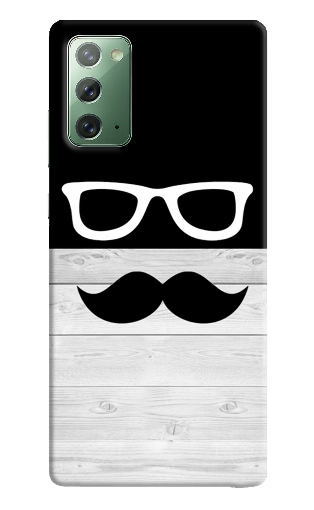 Mustache Samsung Note 20 Hard Case Back Cover by Casekaro