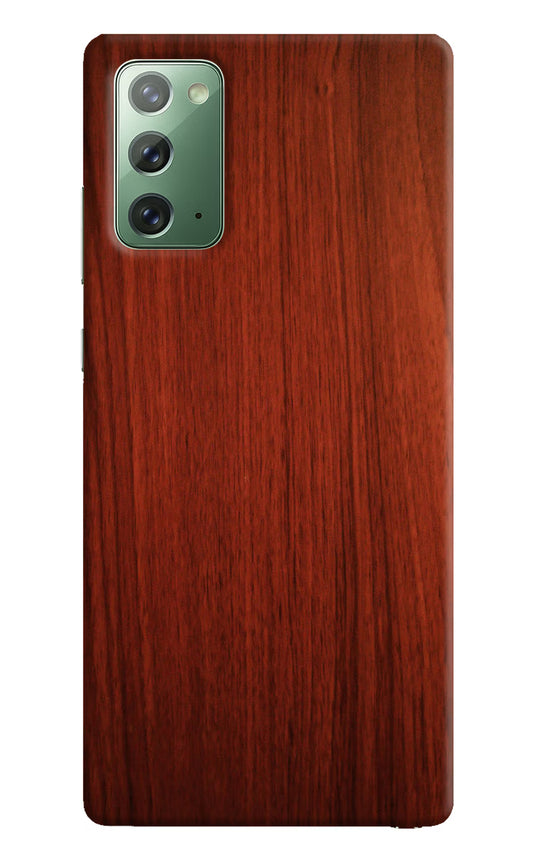 Wooden Plain Pattern Samsung Note 20 Hard Case Back Cover by Casekaro