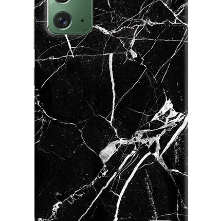 Black Marble Pattern Samsung Note 20 Hard Case Back Cover by Casekaro