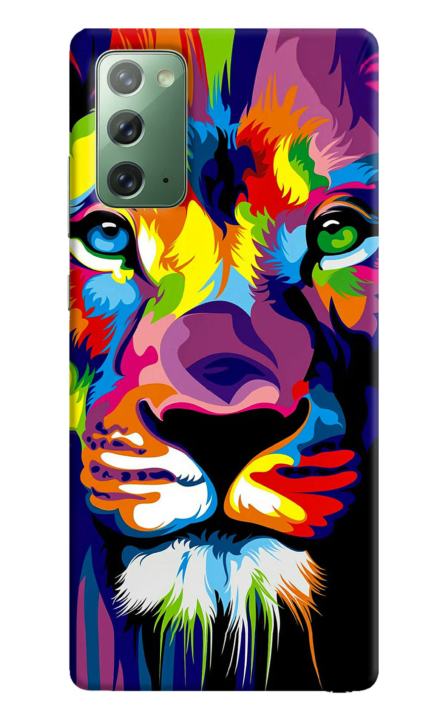 Lion Samsung Note 20 Back Cover, Hard case