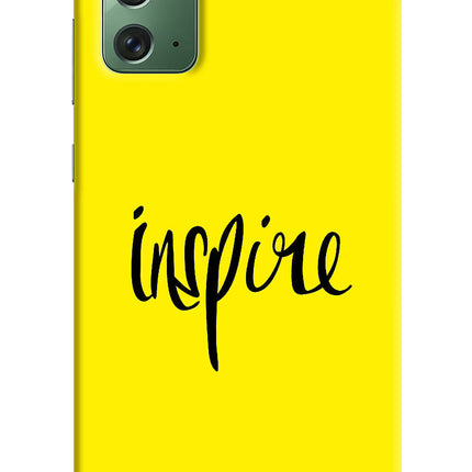 Inspire Samsung Note 20 Hard Case Back Cover by Casekaro