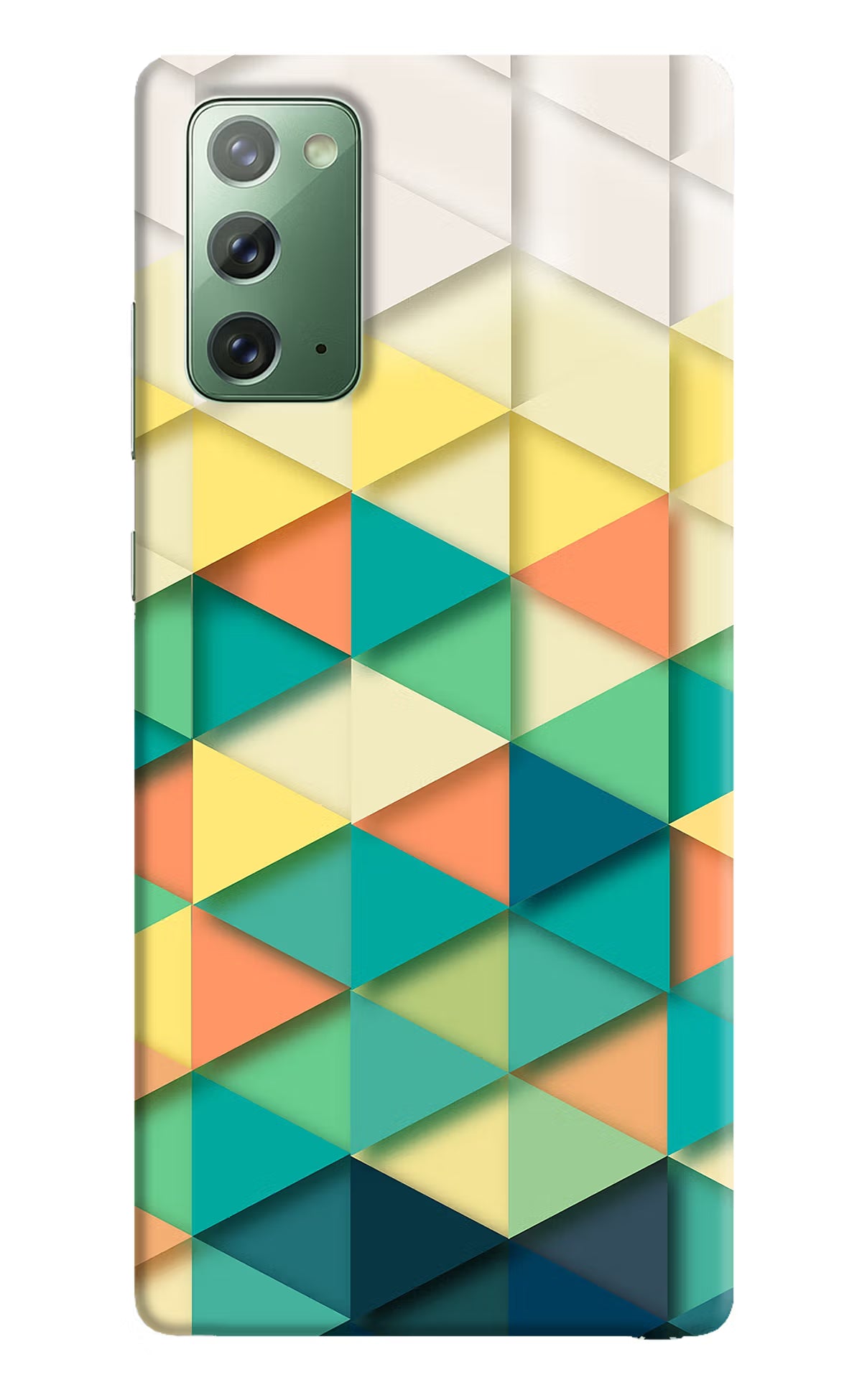 Abstract Samsung Note 20 Hard Case Back Cover by Casekaro