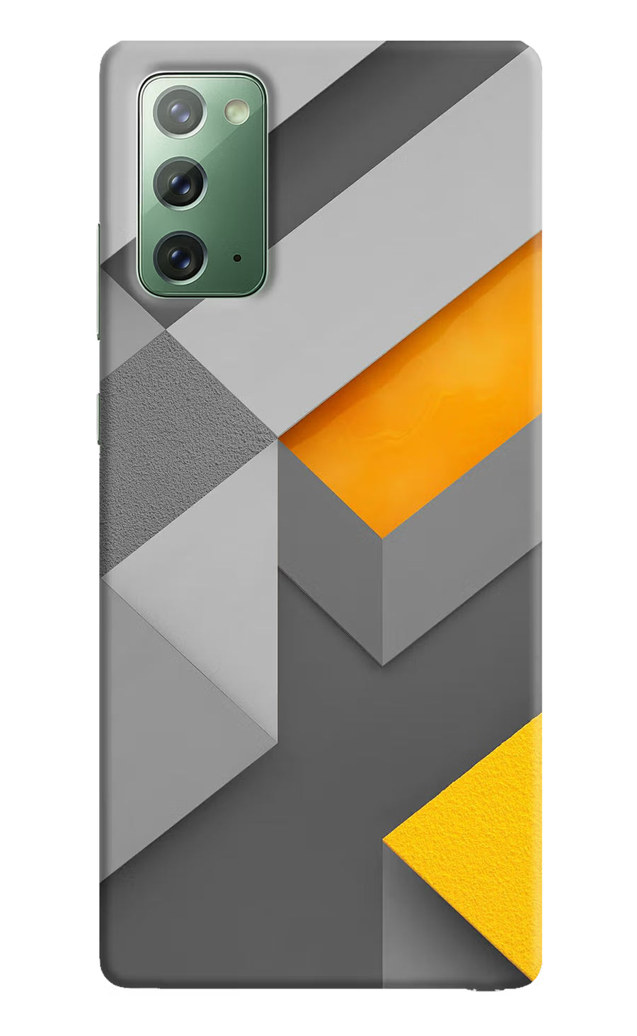 Abstract Samsung Note 20 Back Cover, Hard case