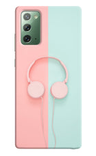 Music Lover Samsung Note 20 Hard Case Back Cover by Casekaro