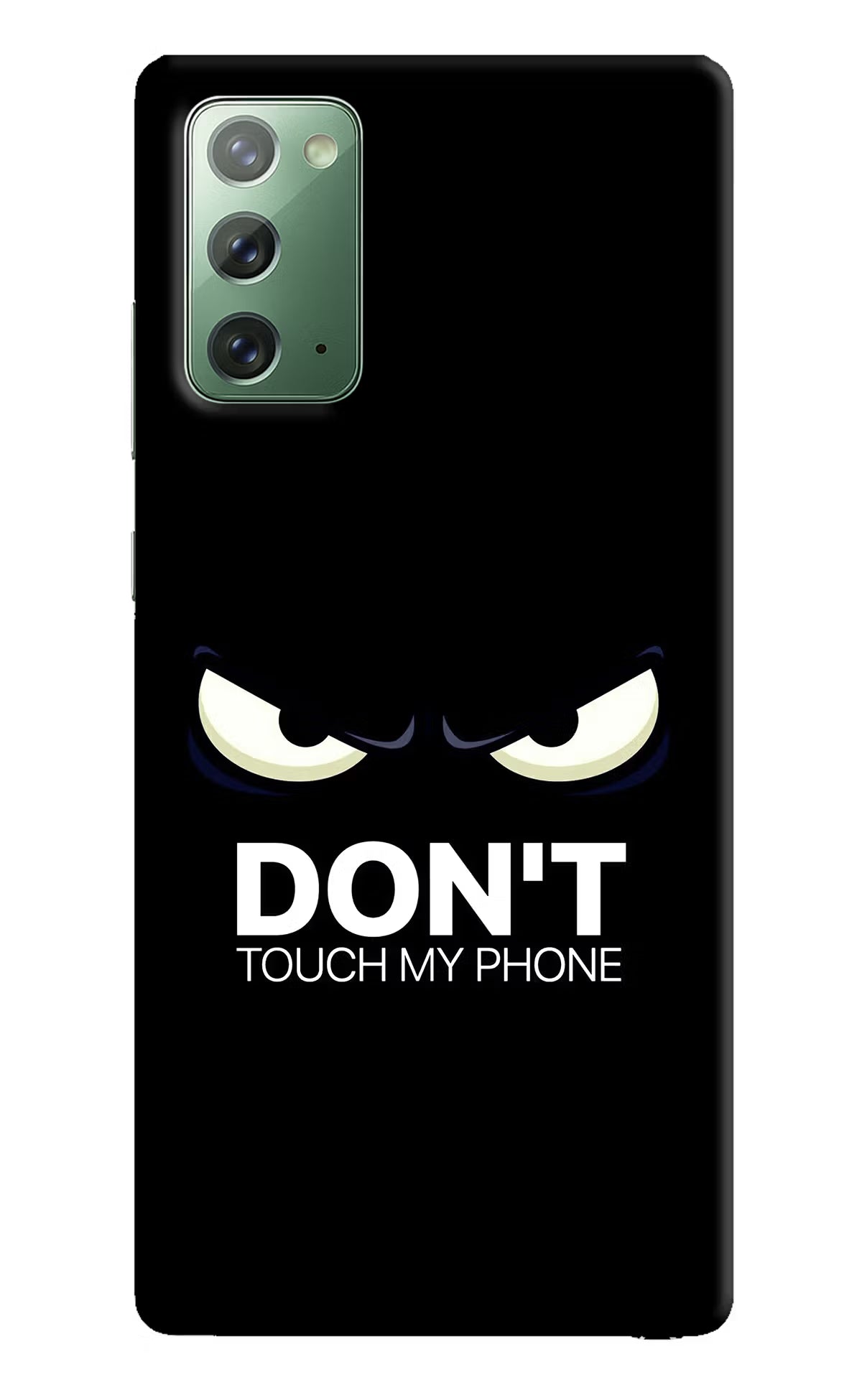 Don'T Touch My Phone Samsung Note 20 Hard Case Back Cover by Casekaro