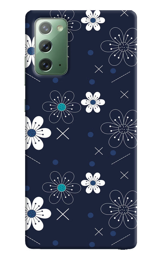 Flowers Samsung Note 20 Hard Case Back Cover by Casekaro