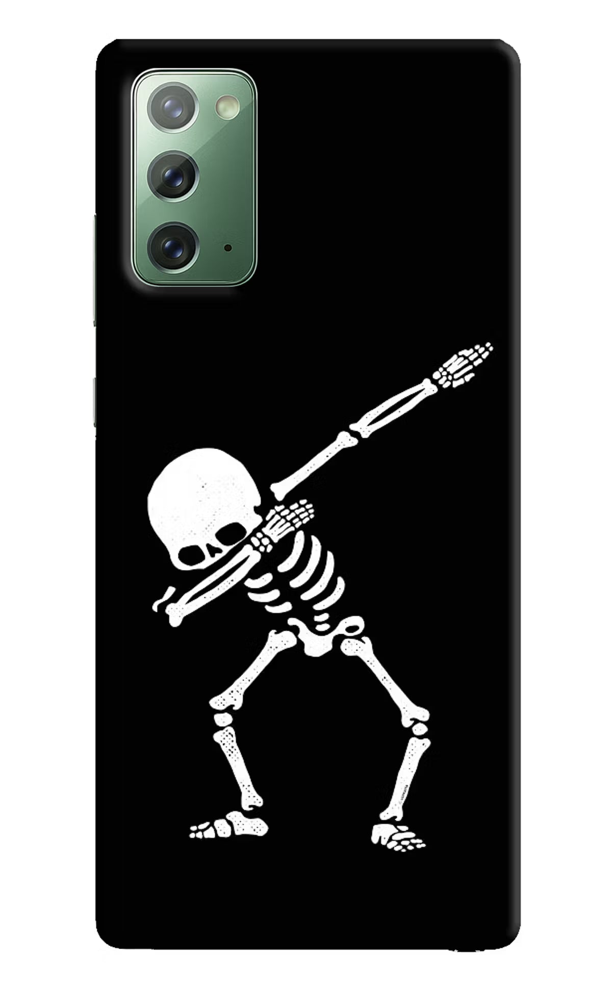 Dabbing Skeleton Art Samsung Note 20 Hard Case Back Cover by Casekaro