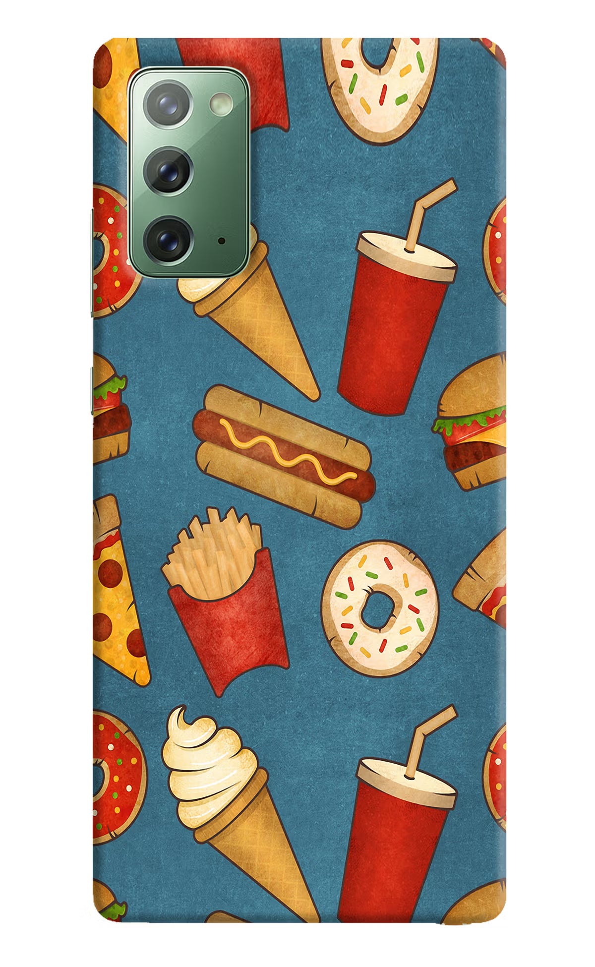 Foodie Samsung Note 20 Hard Case Back Cover by Casekaro