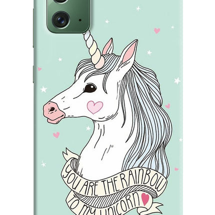 Unicorn Wallpaper Samsung Note 20 Hard Case Back Cover by Casekaro