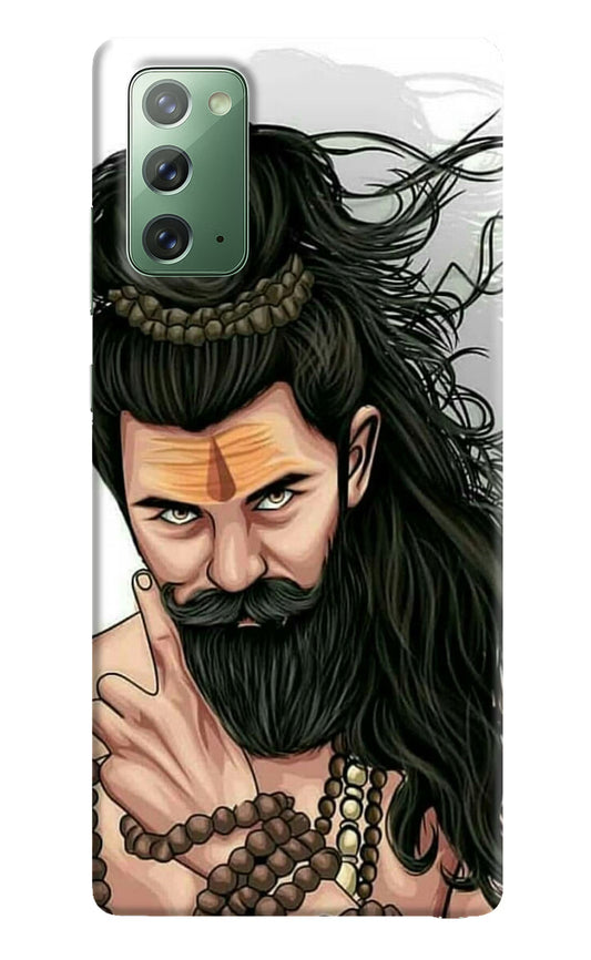 Mahadev Samsung Note 20 Hard Case Back Cover by Casekaro