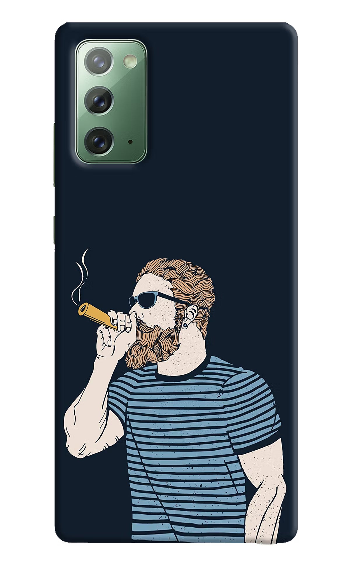 Smoking Samsung Note 20 Hard Case Back Cover by Casekaro
