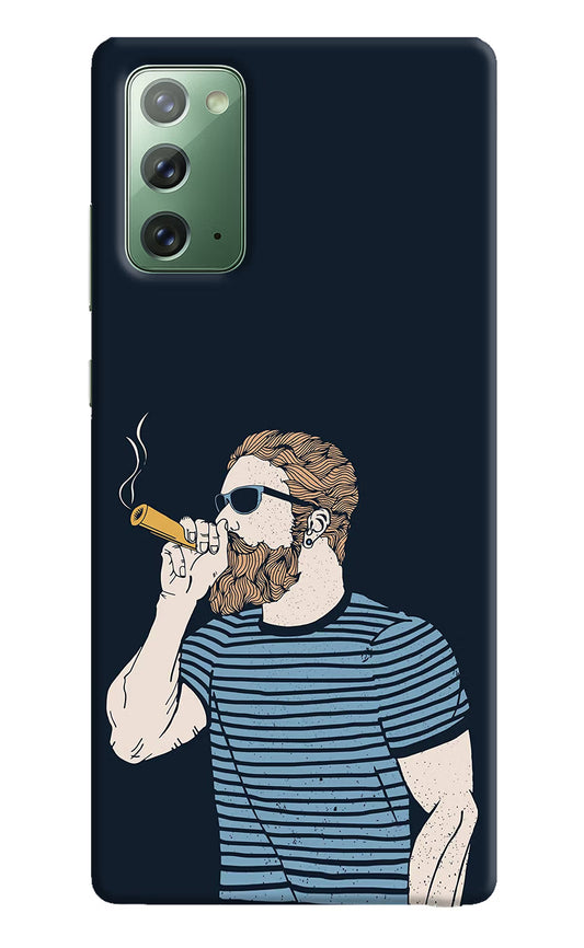Smoking Samsung Note 20 Hard Case Back Cover by Casekaro