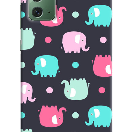 Elephants Samsung Note 20 Hard Case Back Cover by Casekaro