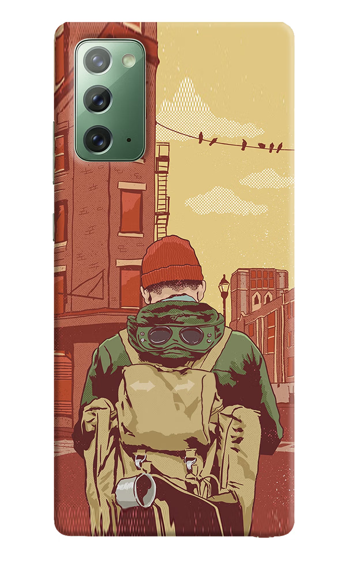 Adventurous Samsung Note 20 Hard Case Back Cover by Casekaro