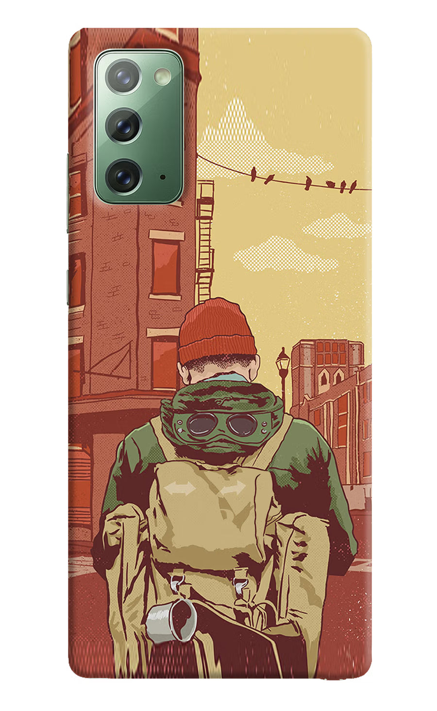 Adventurous Samsung Note 20 Back Cover, Hard case